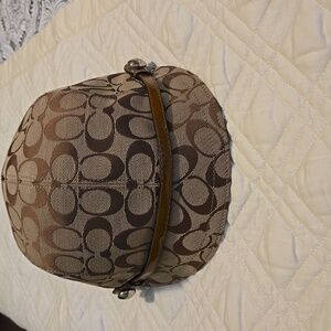 Coach Gold Satin Fabric